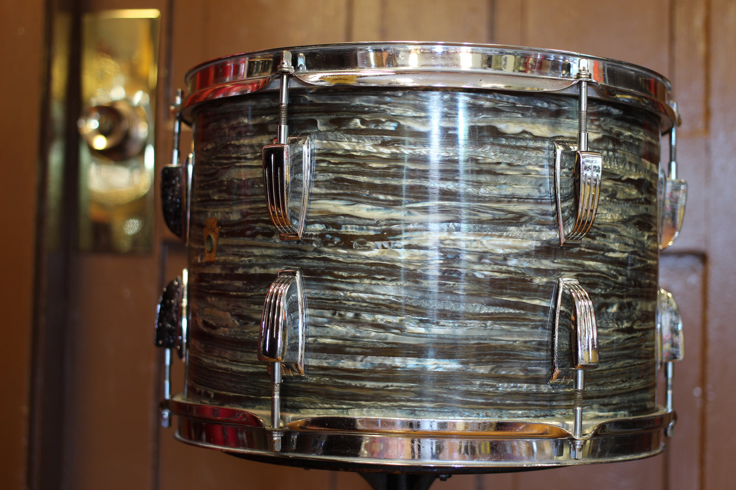 1960's Ludwig 'New Yorker' in Oyster Blue Pearl 12x22 16x16 9x13