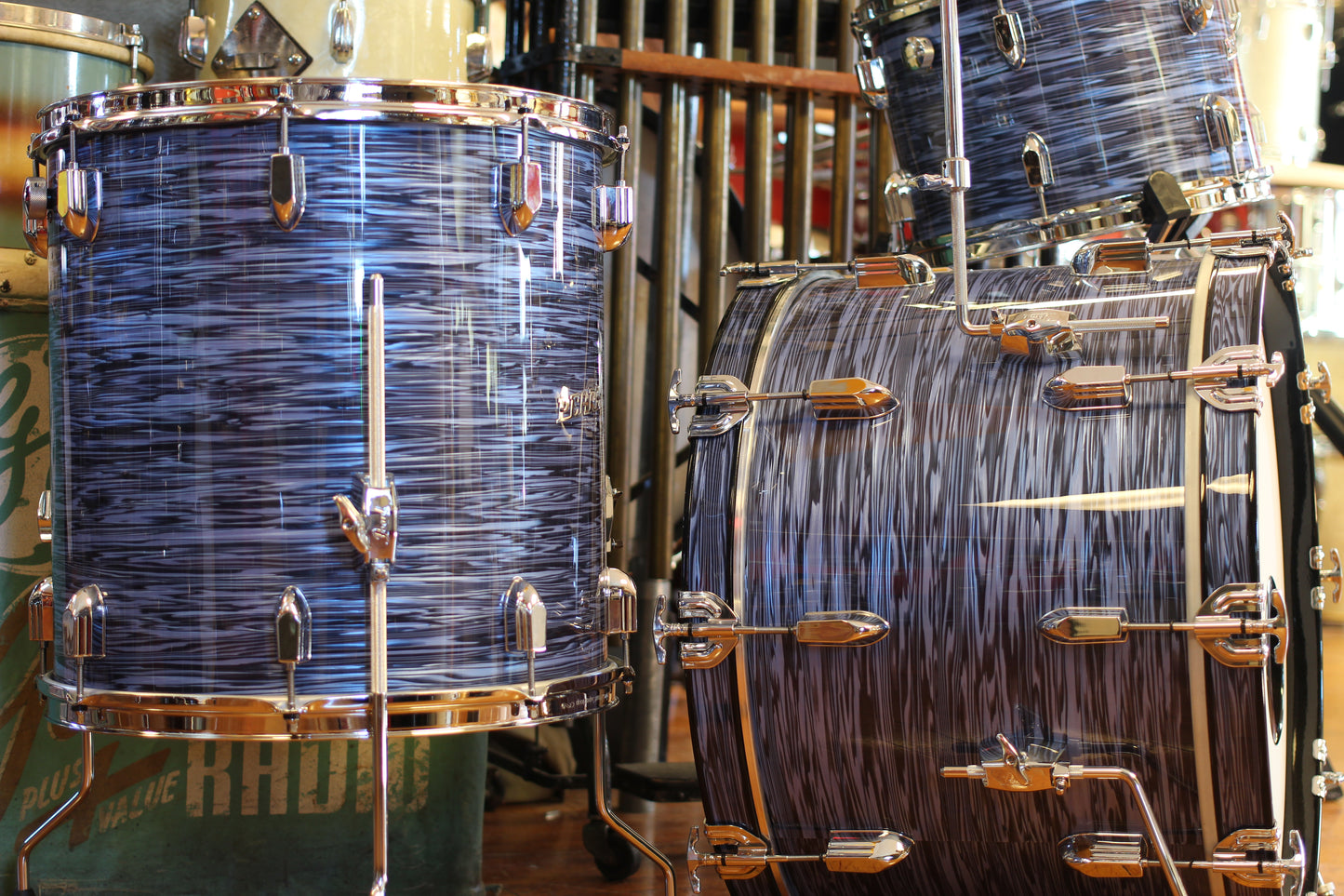 Pearl 75th Anniversary President Deluxe in Ocean Ripple 14x22 16x16 9x13