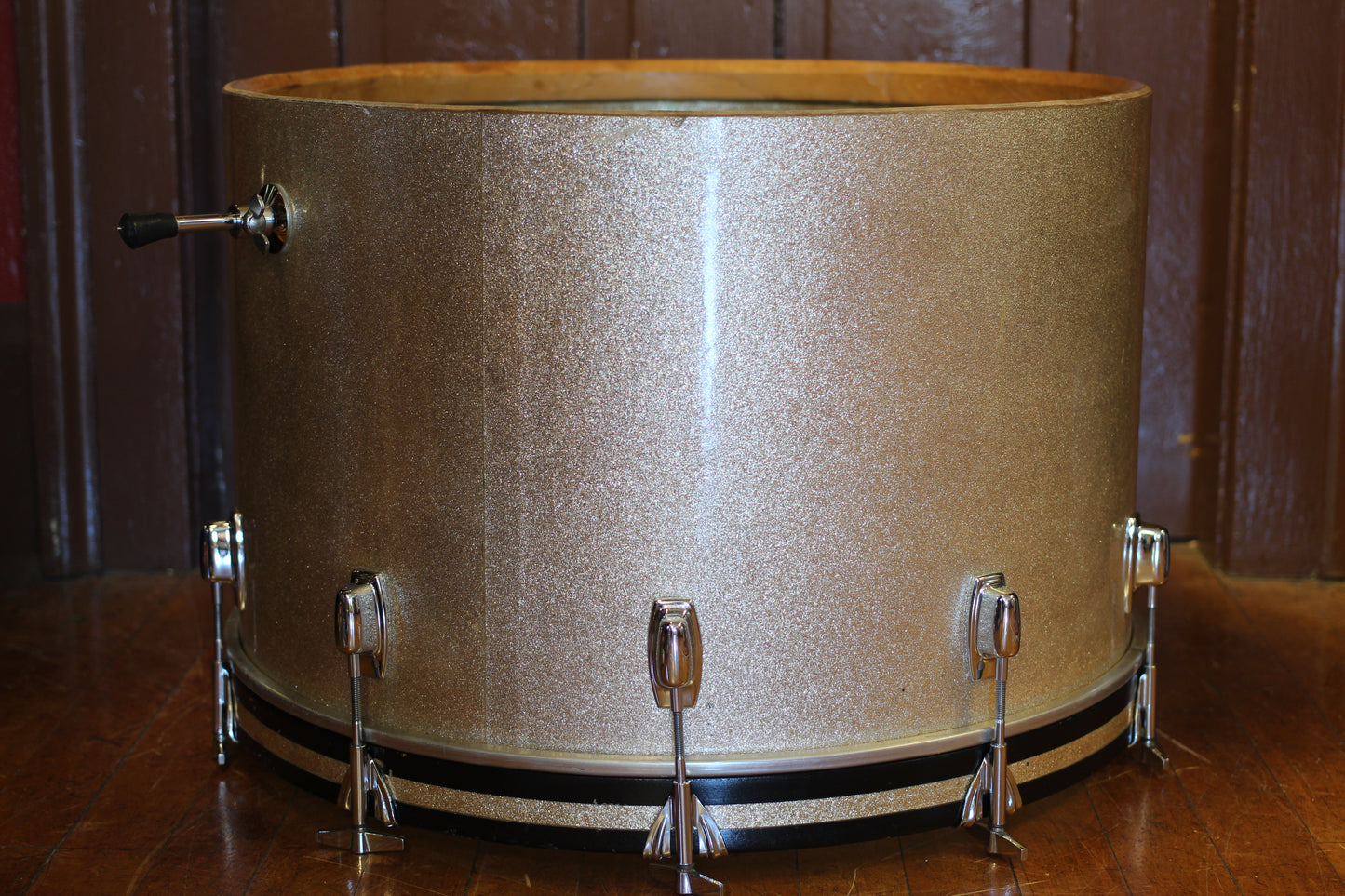 1970's Ludwig Standard 'Single Six' in Silver Mist