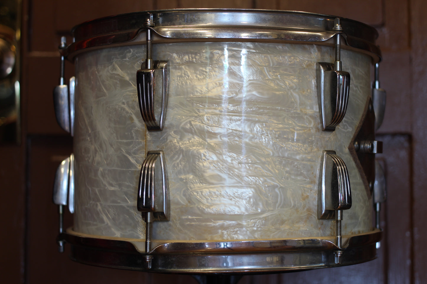 1950's WFL 'New Yorker' in White Marine Pearl 12x22 16x16 9x13
