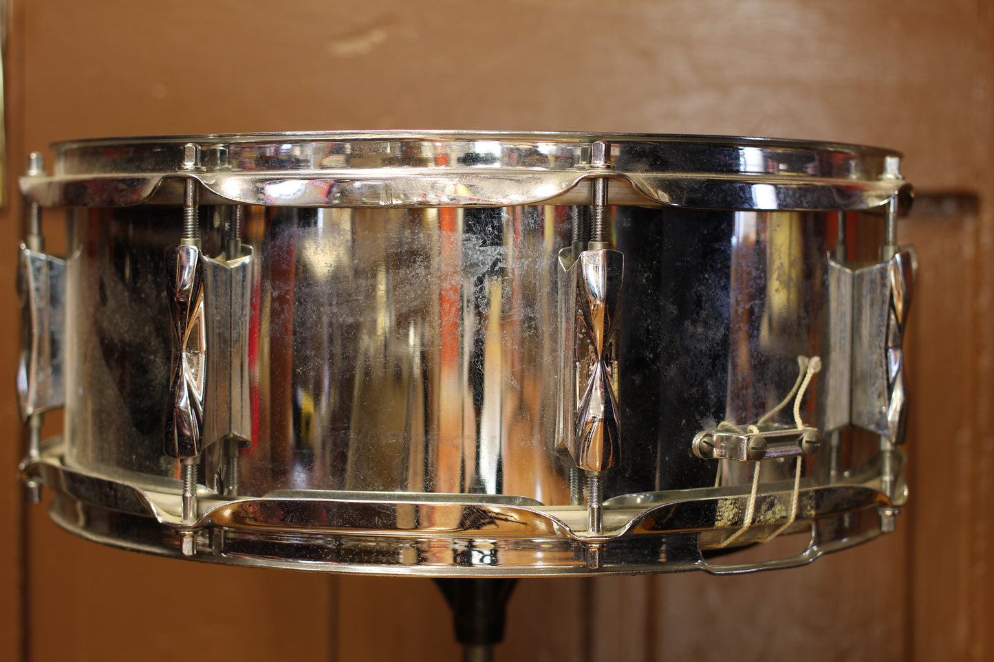 1970's Premier 5"x14" Chrome over Steel Snare Drum