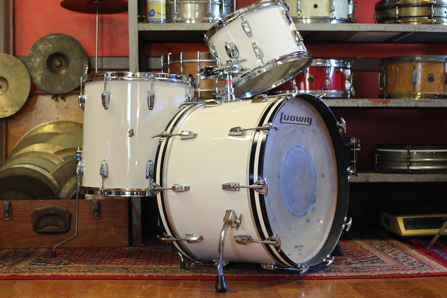 1950's WFL Super Classic in White Cortex 14x22 16x16 9x13