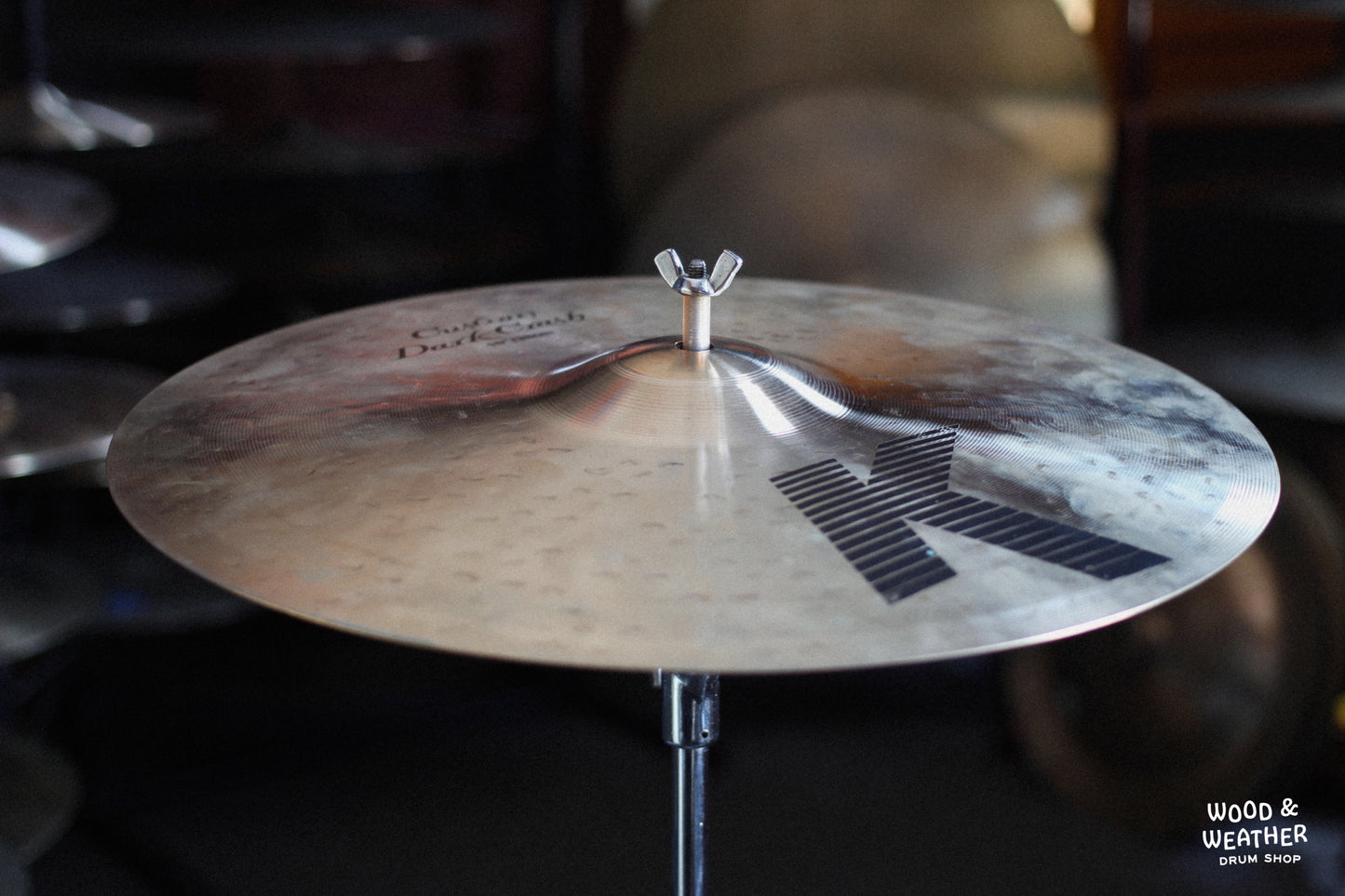 1995 Zildjian 15" K Custom Dark Crash 892g