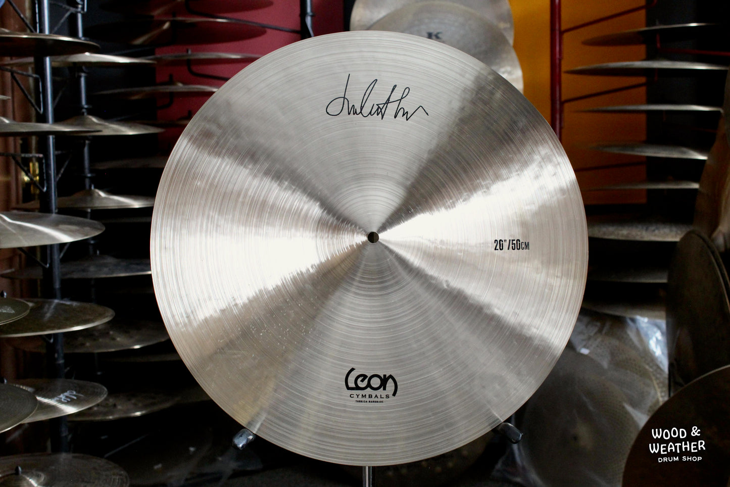 Leon Cymbals 20" Swing Ride Cymbal 1960g