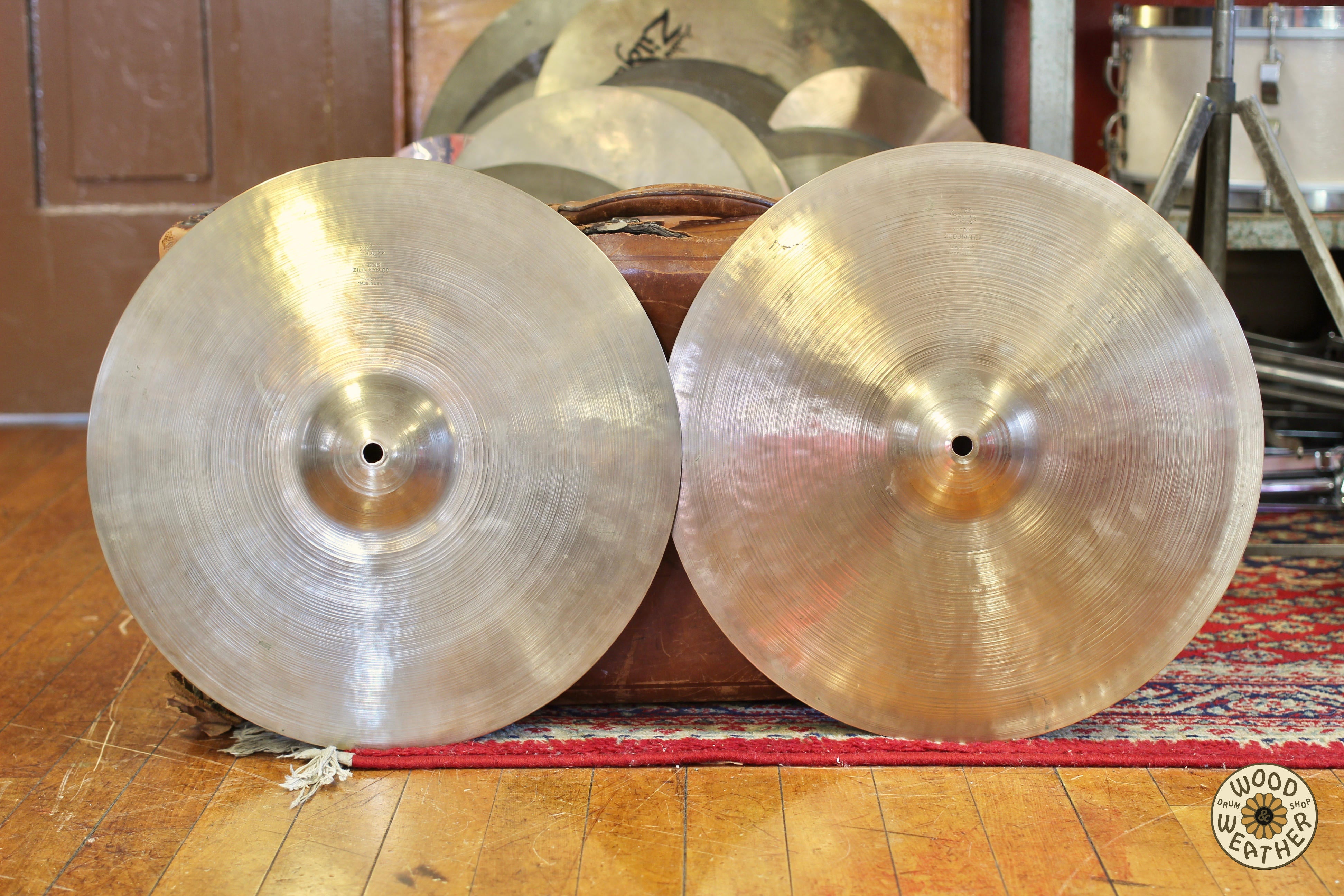 zildjian ハイハット 15インチペア ビンテージ（1940/50s A. Zildjian 