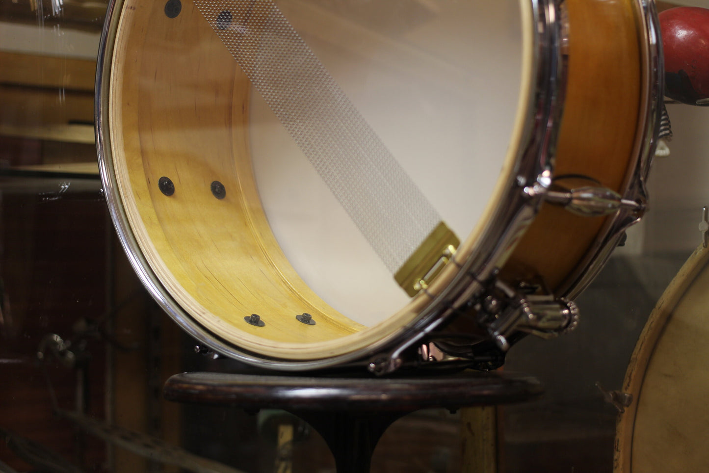 Standard Drum Company 6x15 Maple 5&5 Snare Drum in Summer Wheat