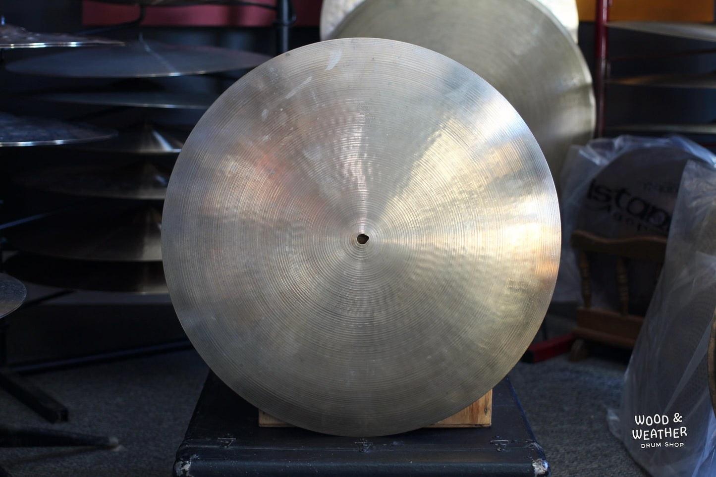 1978-82 A. Zildjian 20" "Hollow Logo" Flat Top Ride Cymbal 2710g