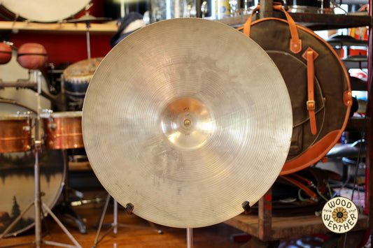 1960s A. Zildjian 20" Second Stamp Ride Cymbal 2970g