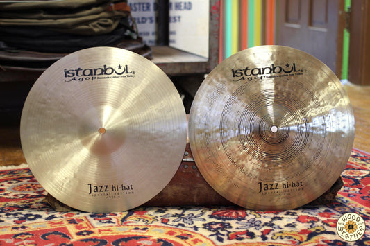 Istanbul Agop 14" Special Edition Jazz Hi-Hat Cymbals 850/1000g