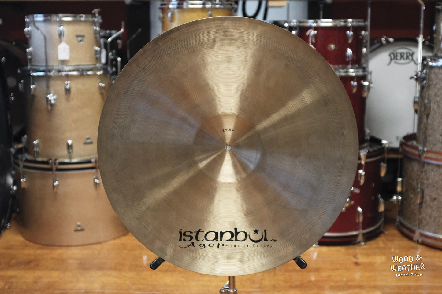 Used Istanbul Agop 22" Xist Ride Cymbal 3200g