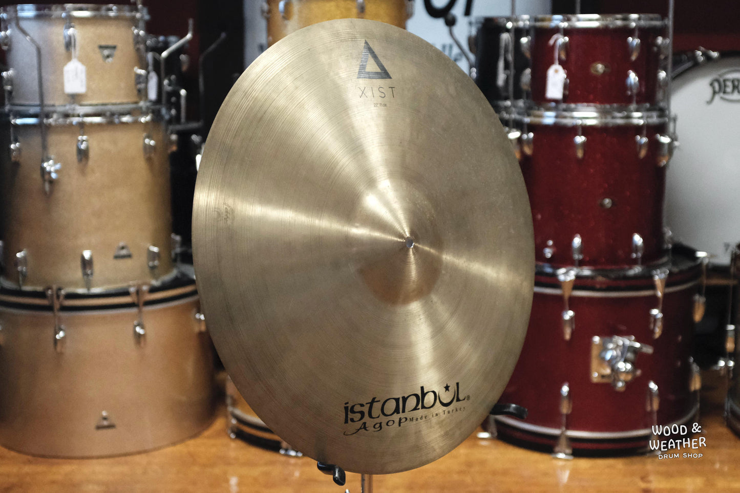 Used Istanbul Agop 22" Xist Ride Cymbal 3200g