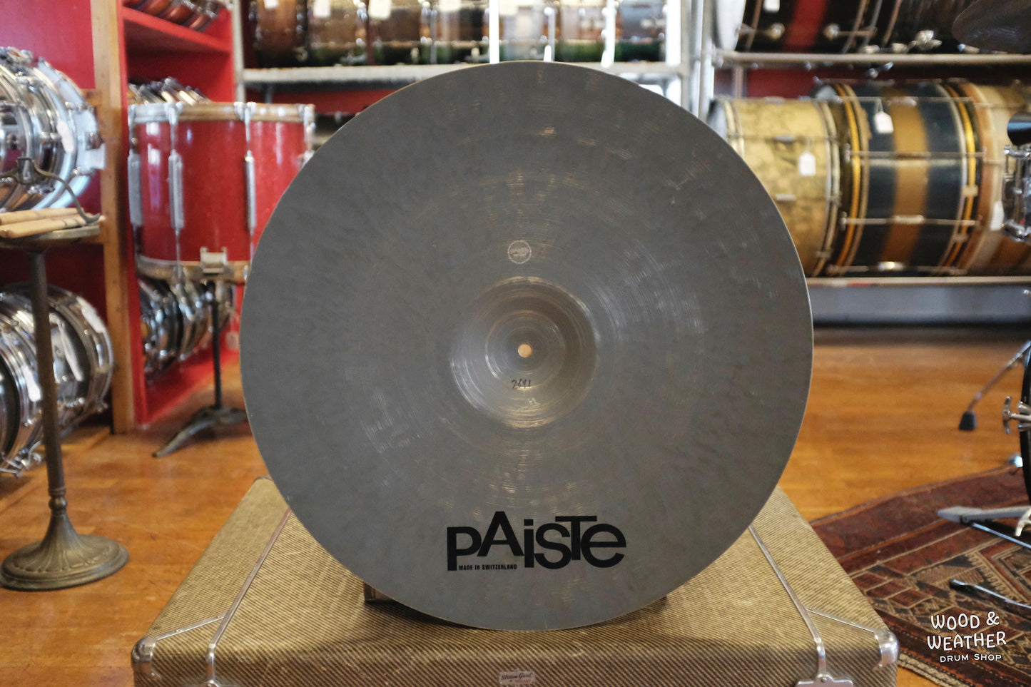 Used Paiste 22" Masters Dry Ride Cymbal 2641g