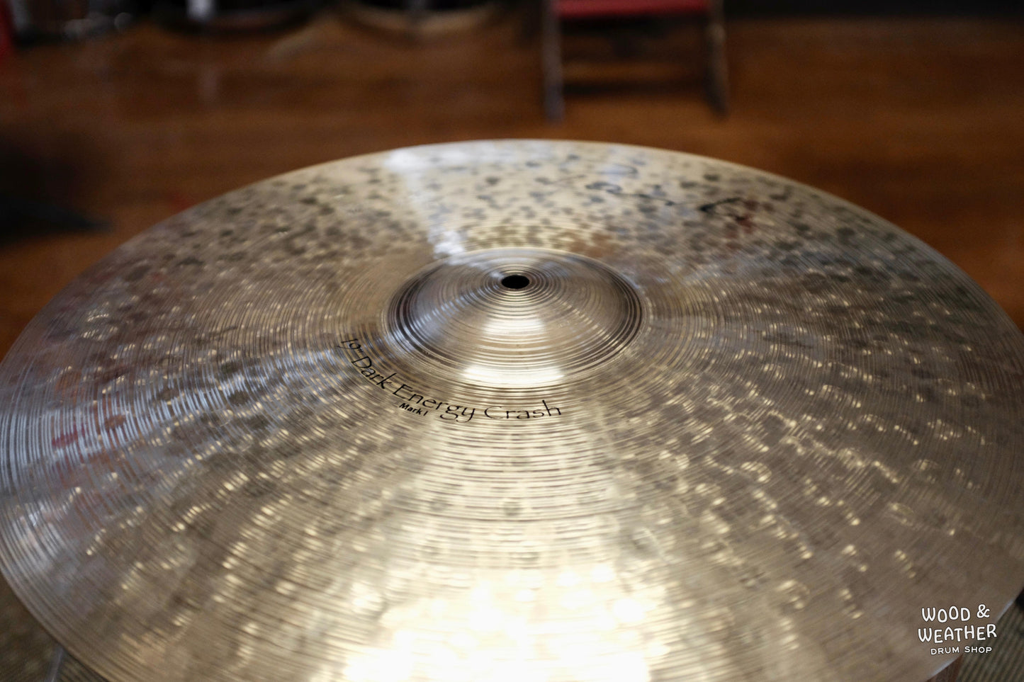 Used Paiste 19" Signature Dark Energy Crash Cymbal Mk I 1705g
