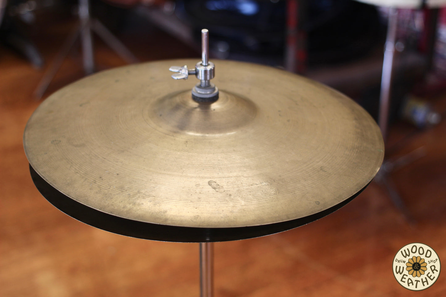 1930s A. Zildjian 14" Hi-Hat Cymbals 535/555g