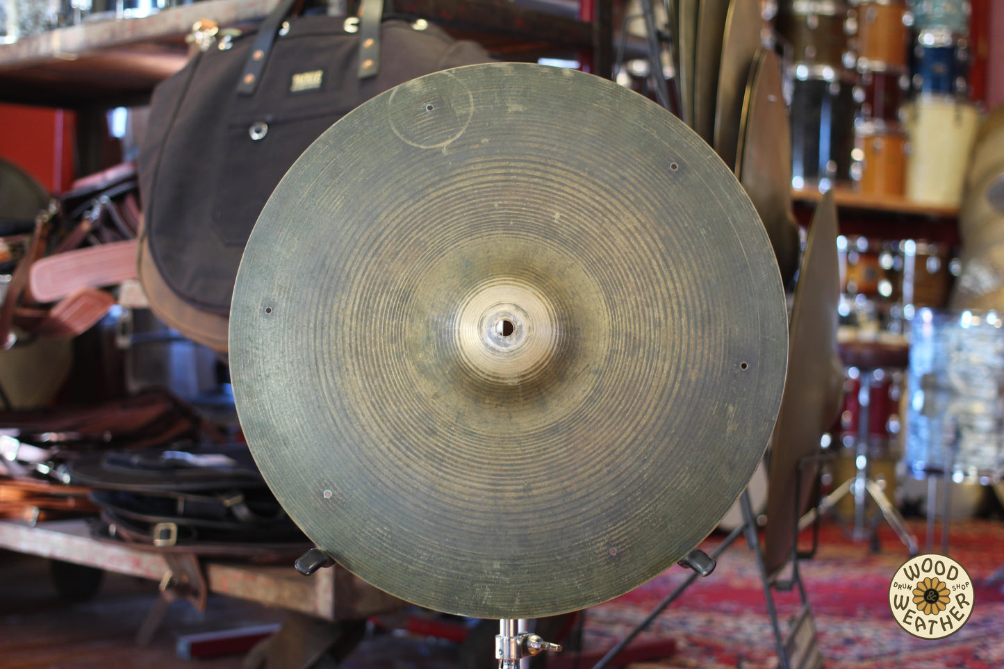 1960s A. Zildjian 18" Ride Cymbal 1600g
