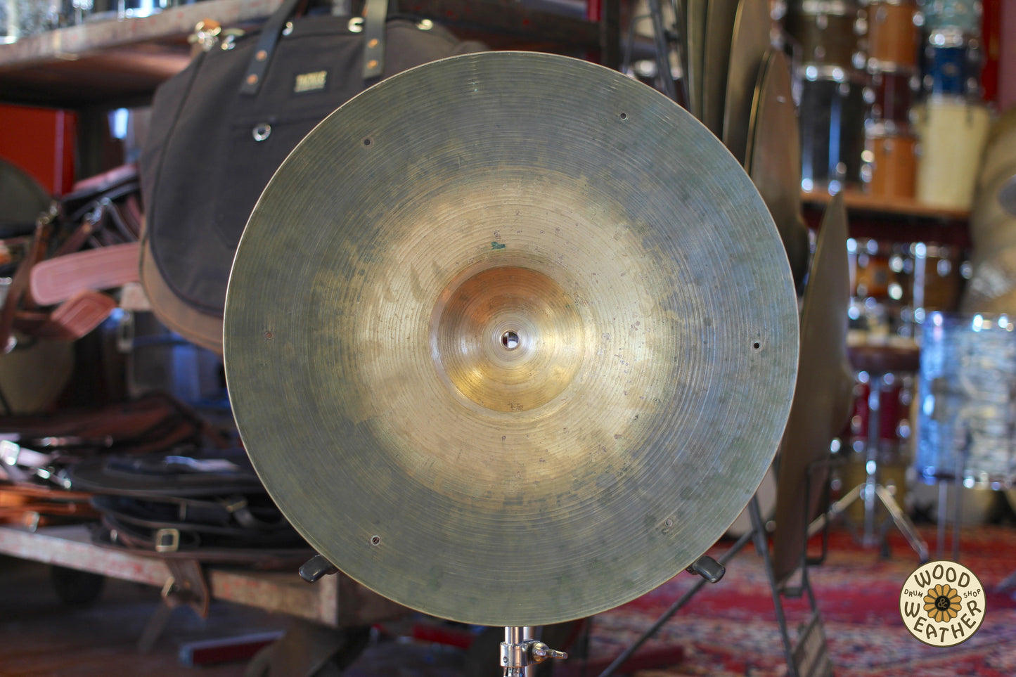 1960s A. Zildjian 18" Ride Cymbal 1600g