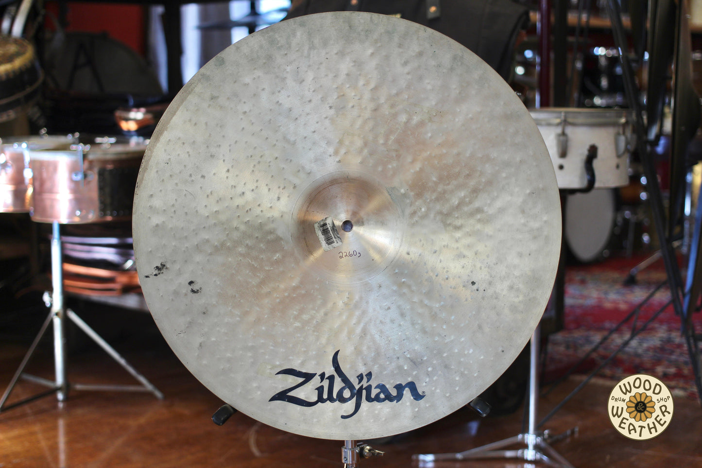 Zildjian K Custom Dark 20" Ride Cymbal 2260g - USED
