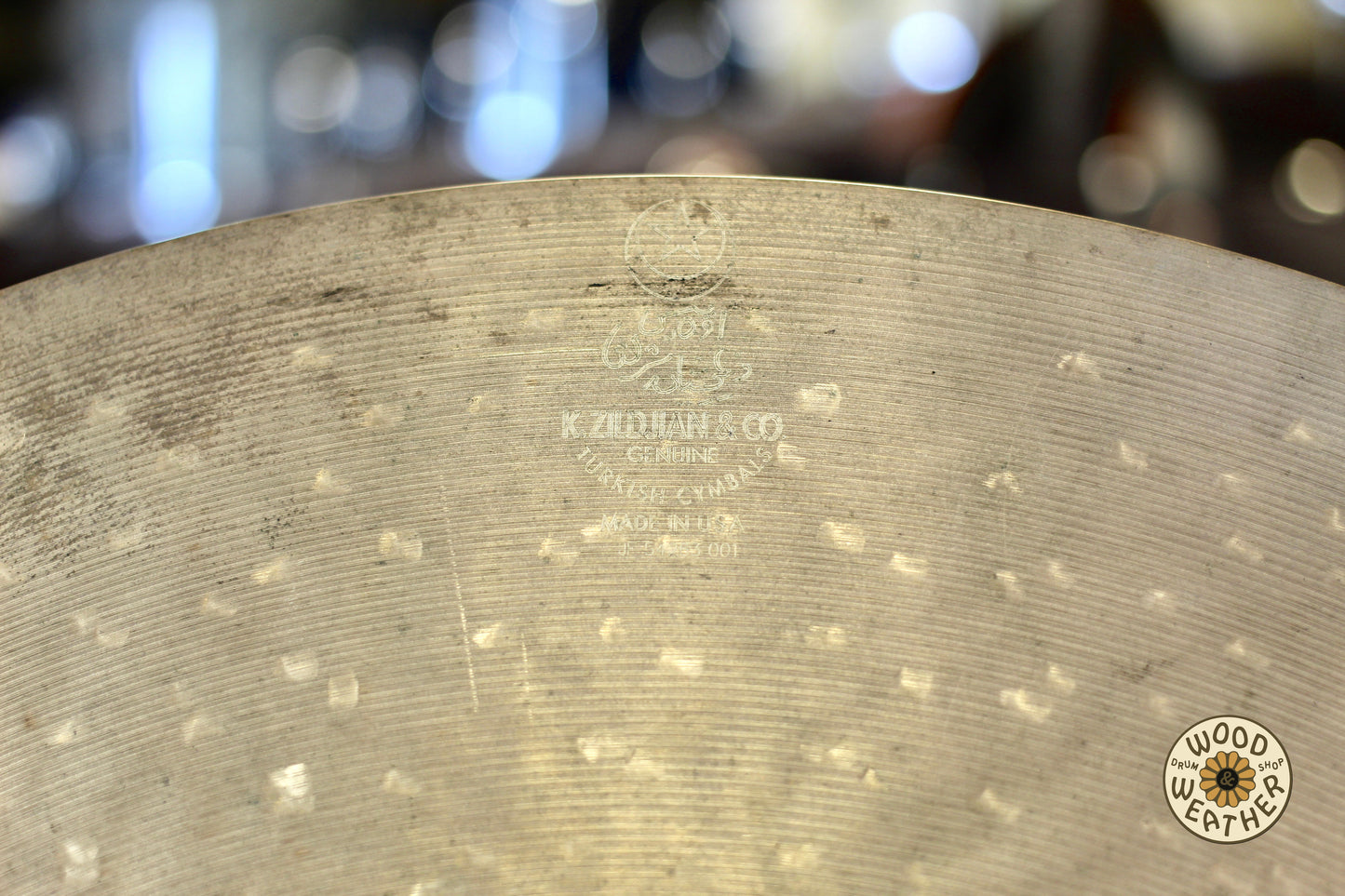 Zildjian K Custom Dark 20" Ride Cymbal 2260g - USED