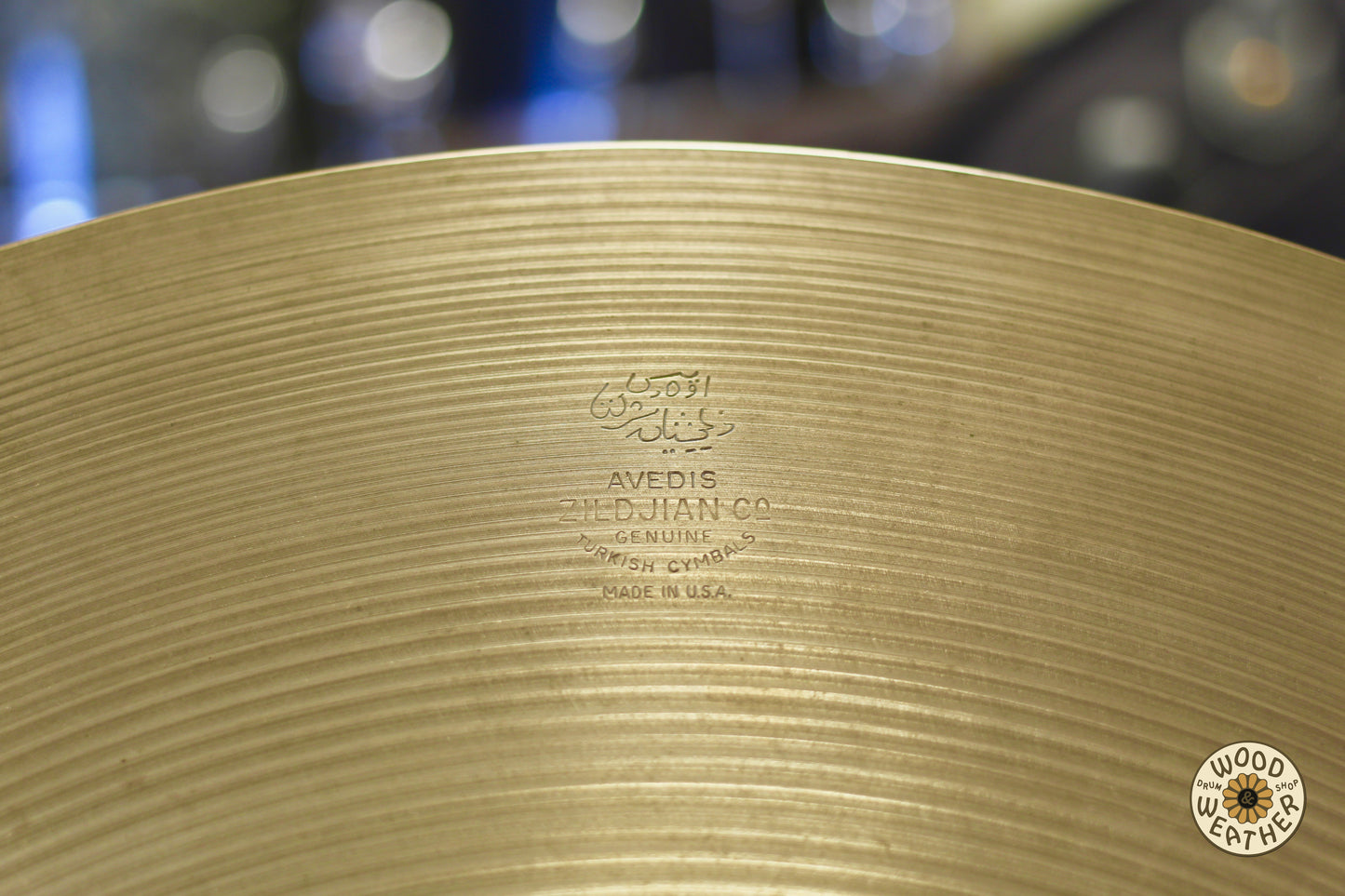 1960s A. Zildjian 20" Ride Cymbal 2350g