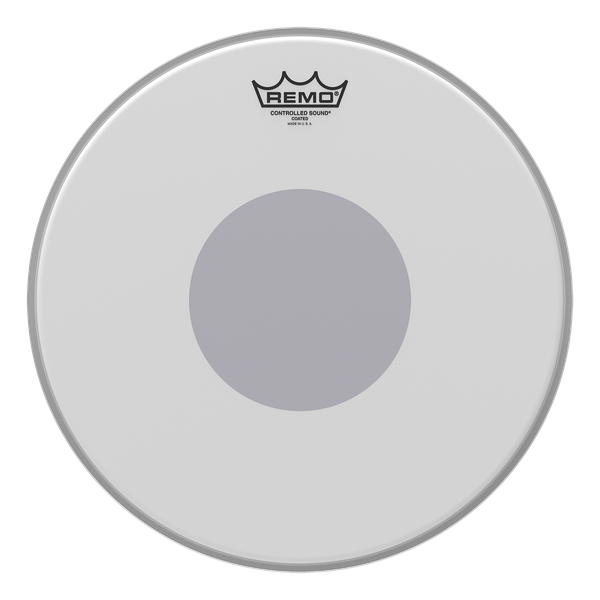 Remo Controlled Sound Coated Black Dot Drumhead