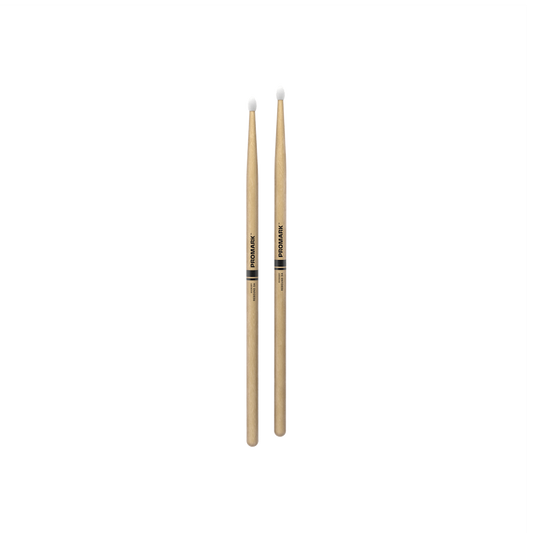 ProMark Rebound 5A Hickory Drumstick, Oval Nylon Tip