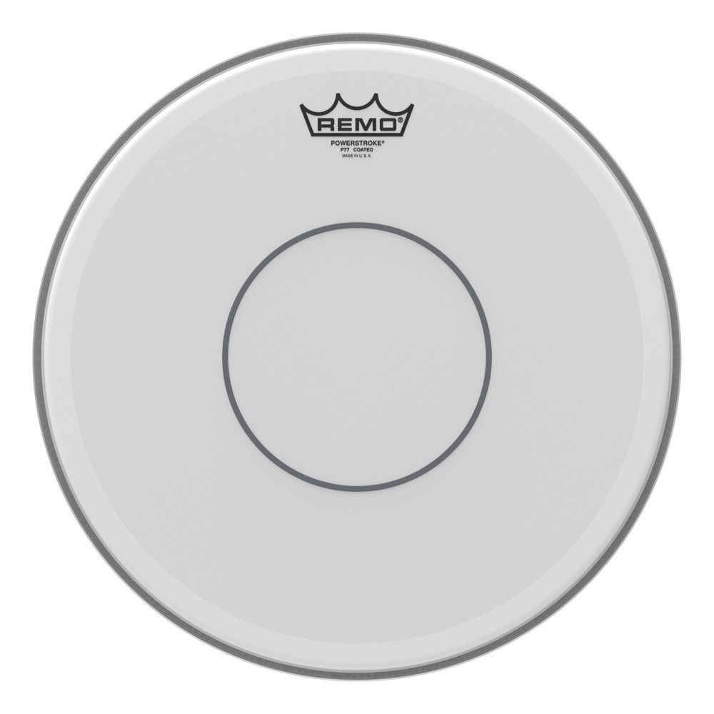 Remo Powerstroke 77 Coated Clear Dot Drumhead