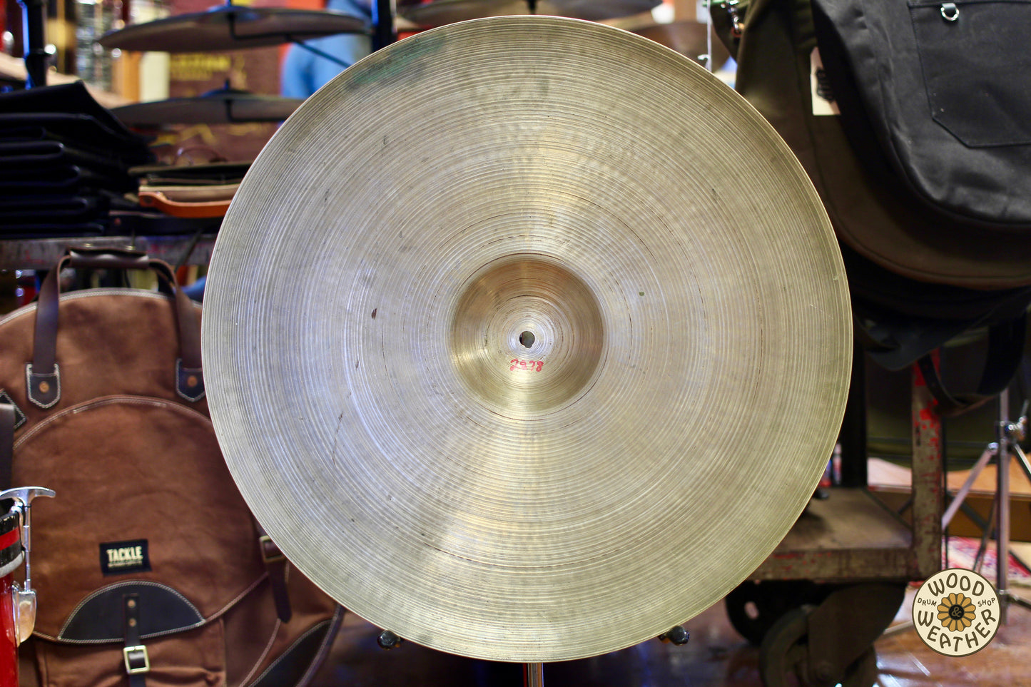 1950s A. Zildjian 20" Ride Cymbal 2878g