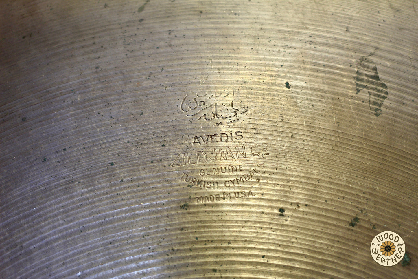 1950s A. Zildjian 20" Ride Cymbal 2878g