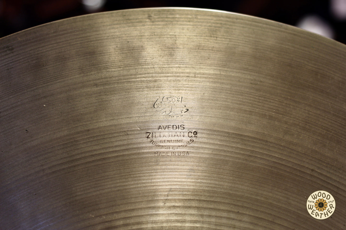 1950s A. Zildjian 18" Medium Bebop Ride Cymbal 1420g