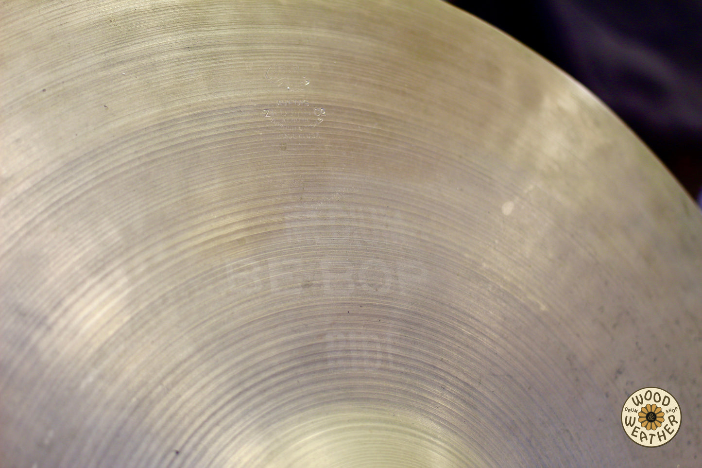 1950s A. Zildjian 18" Medium Bebop Ride Cymbal 1420g