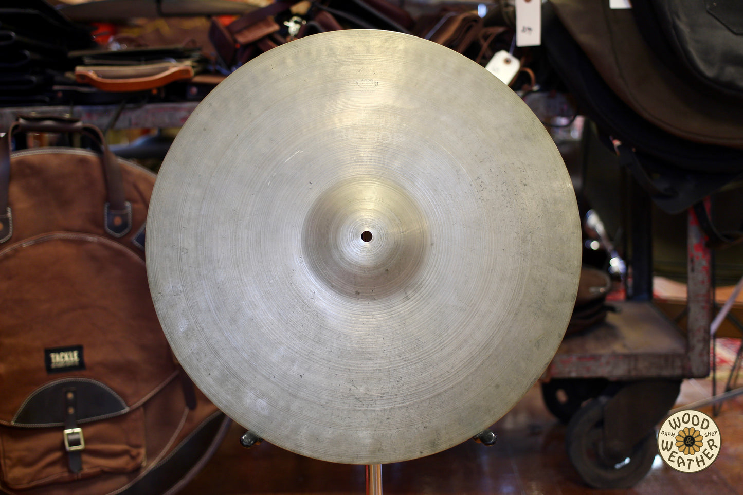 1950s A. Zildjian 18" Medium Bebop Ride Cymbal 1420g
