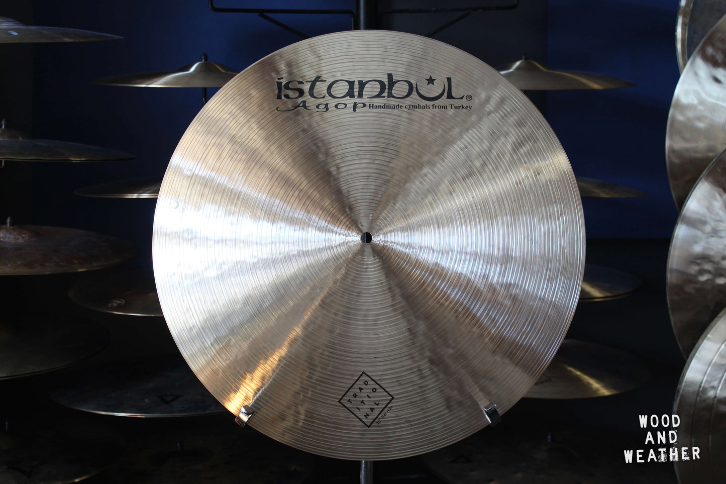 Istanbul Agop 20" Traditional Flat Ride Cymbal 1815g