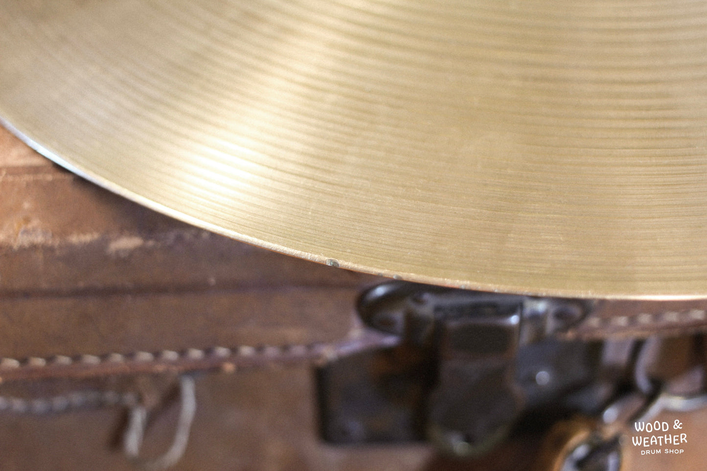 1960s A. Zildjian 15" Single Hi-Hat Cymbal 1650g