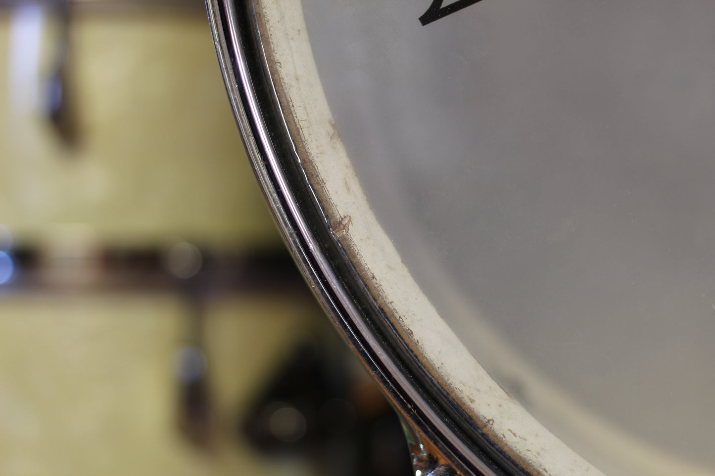 1962 Ludwig Pioneer 6.5x14 Snare Drum in Black & Gold Duco