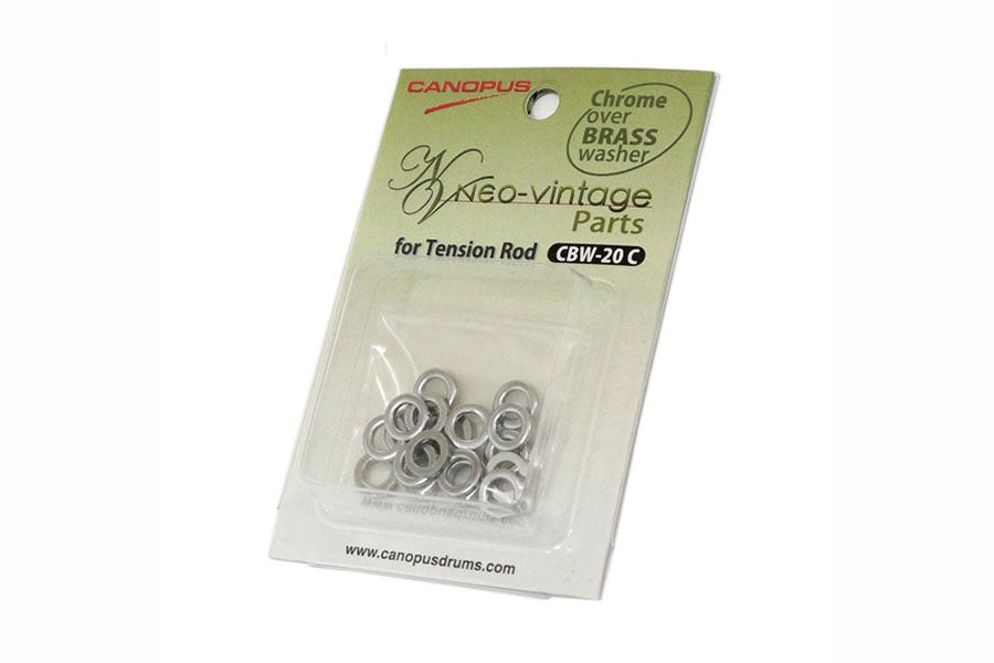 Canopus Chrome Over Brass Washer (20pc in a package) CBW-20C