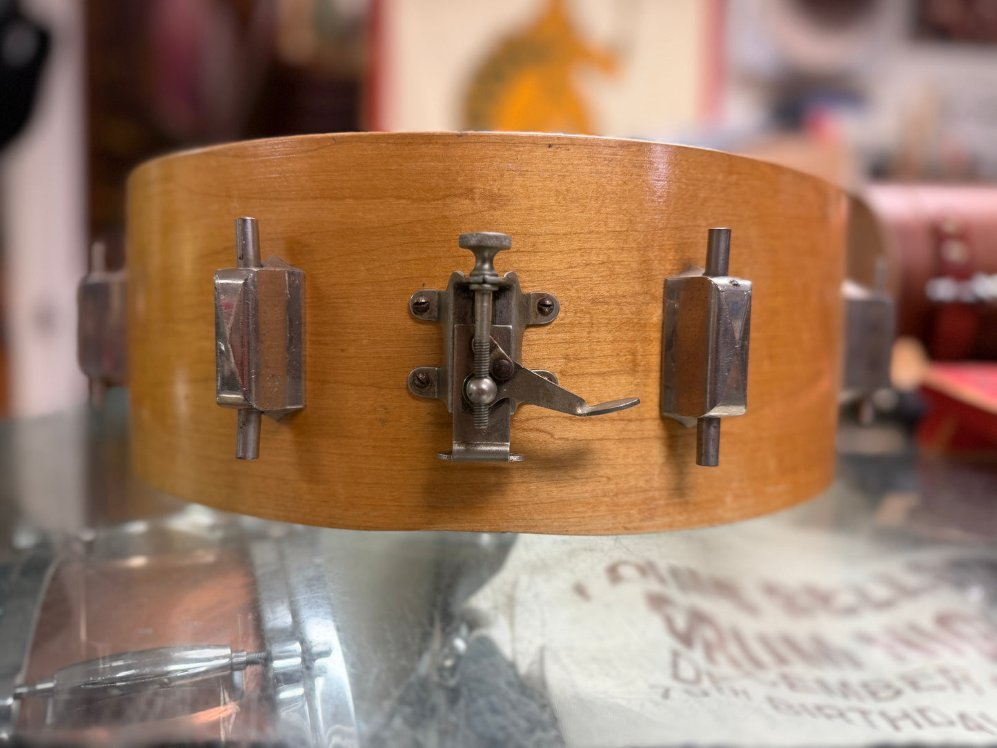1935 Leedy Broadway Snare Drum Project 5"x14