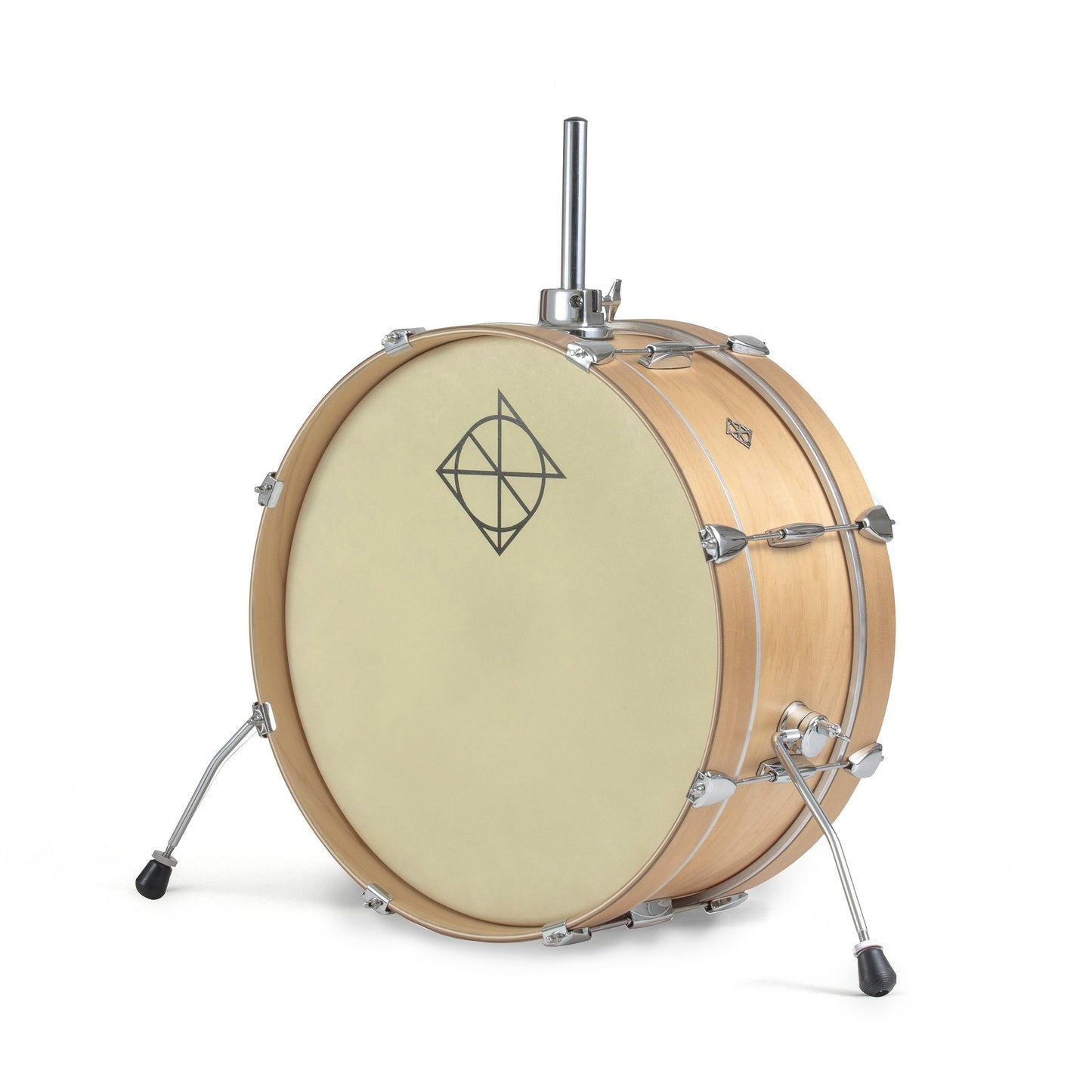 Dixon Little Roomer 7x20 Bass Drum - Satin Natural