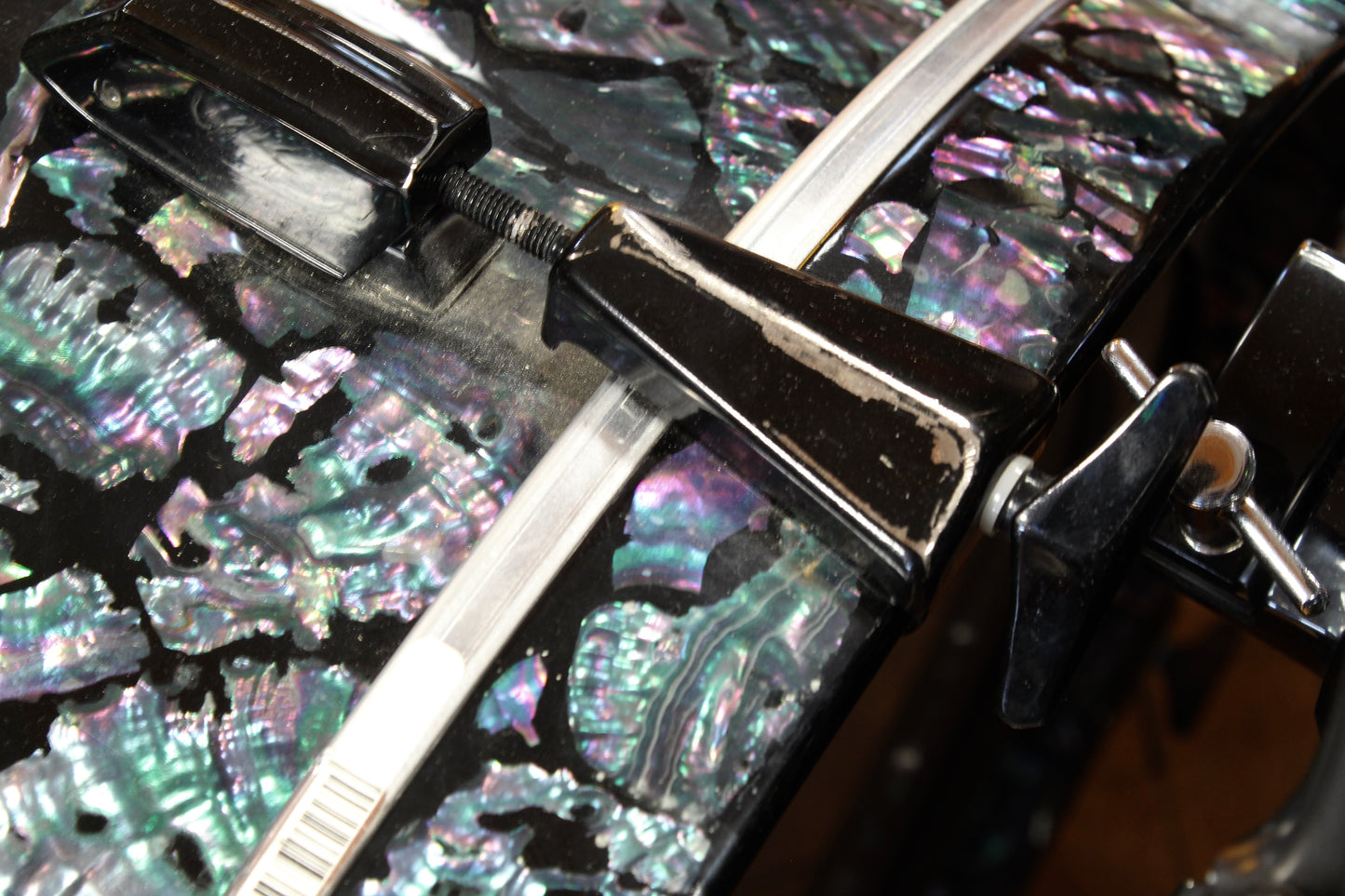 1990s Pearl Masters Mother of Pearl Drum Kit 18x24 16x20 16x18 16x16 12x14 11x13 10x12 8x10 8x8 8x6 6.5x14