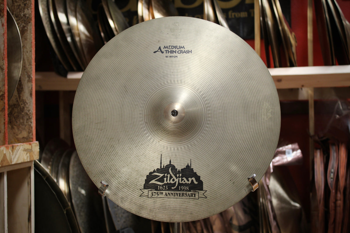 Zildjian 16" 375th Anniversary A Medium Thin Crash 1186g