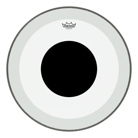 Remo Powerstroke 3 Bass Drum Head Coated w/Black Dot