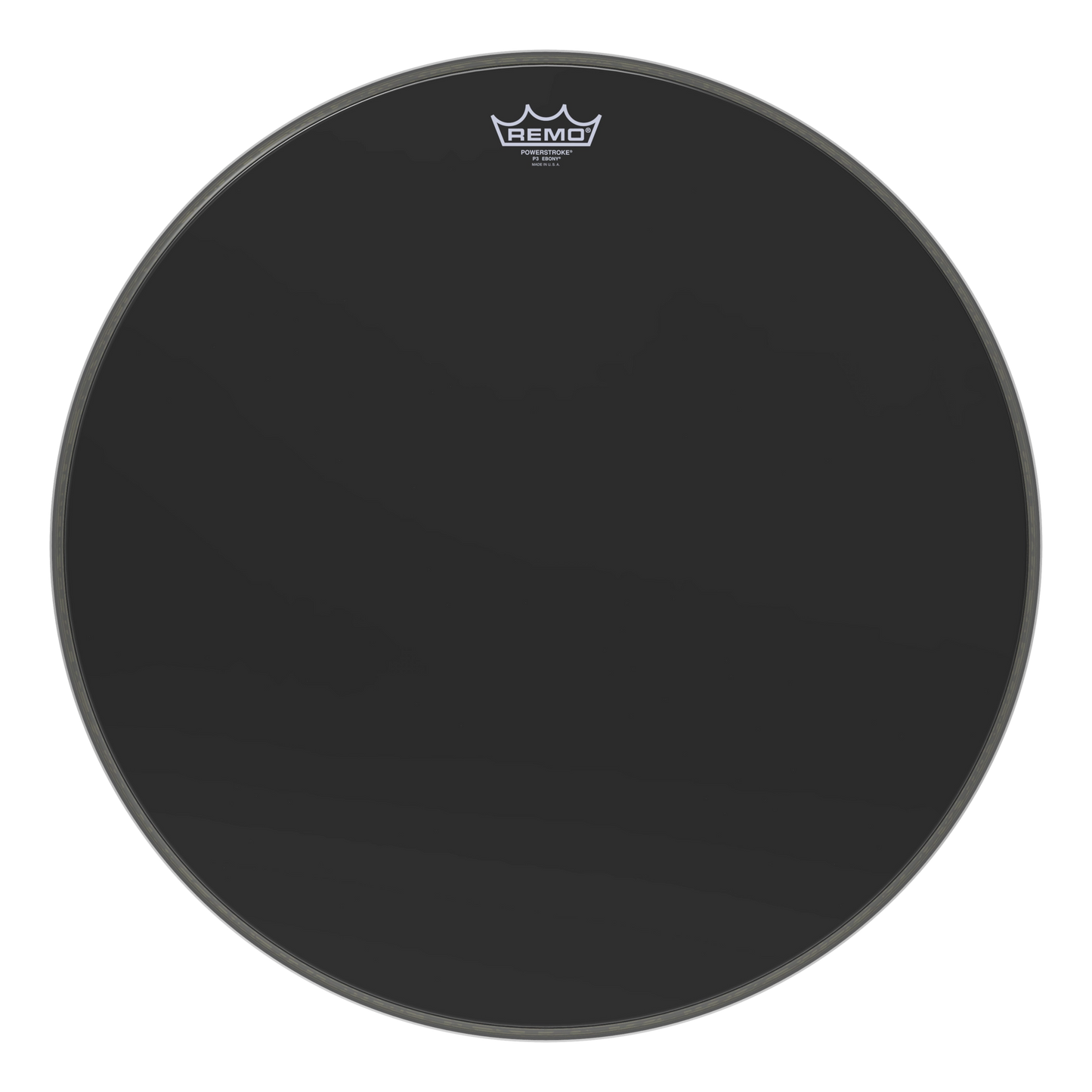 Remo Powerstroke P3 Ebony Bass Drumhead