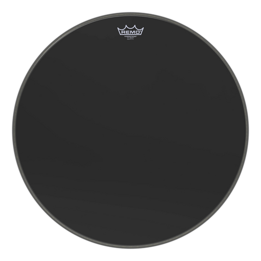 Remo Powerstroke P3 Ebony Bass Drumhead - 20" – OPEN BOX