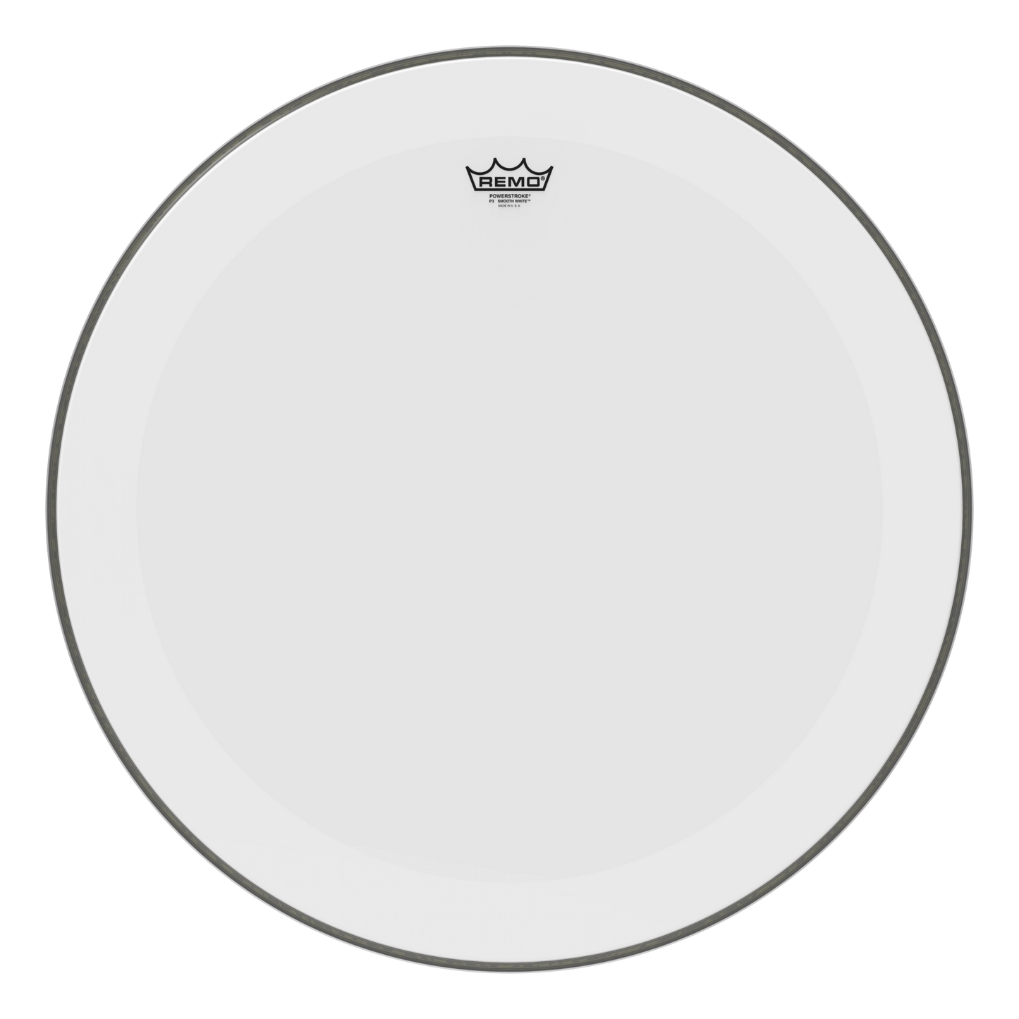 Remo Powerstroke P3 Smooth White Bass Drumhead