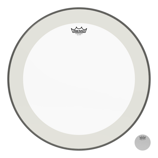 Remo Powerstroke P4 Clear Bass Drumhead - 18" – OPEN BOX