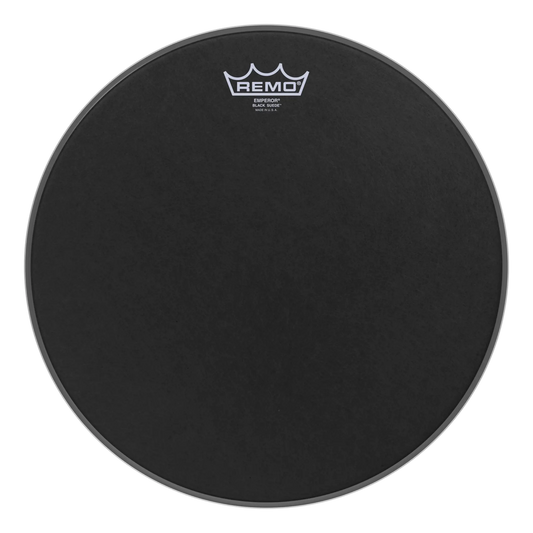 Remo Emperor Black Suede Drumhead