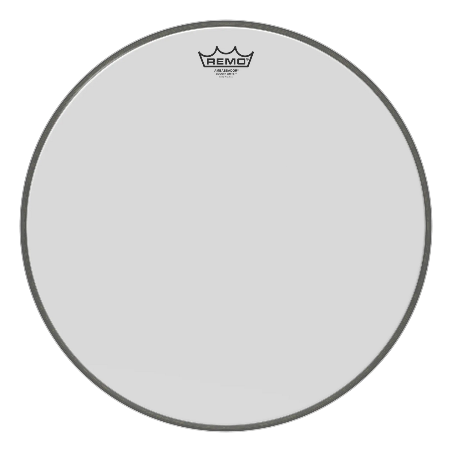 Remo Ambassador Smooth White Bass Drumhead