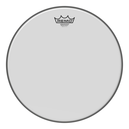 Remo Ambassador Smooth White Drumhead