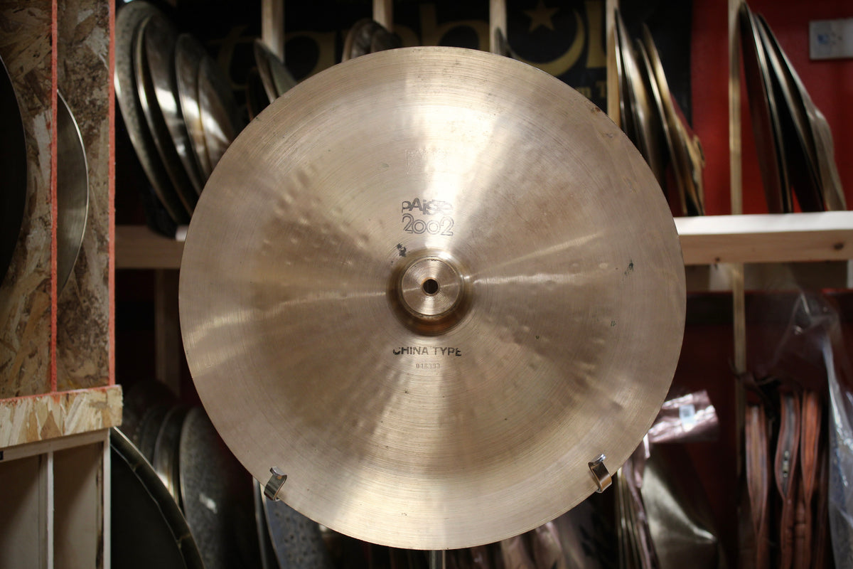1980 Paiste 2002 18" China Type 1368g