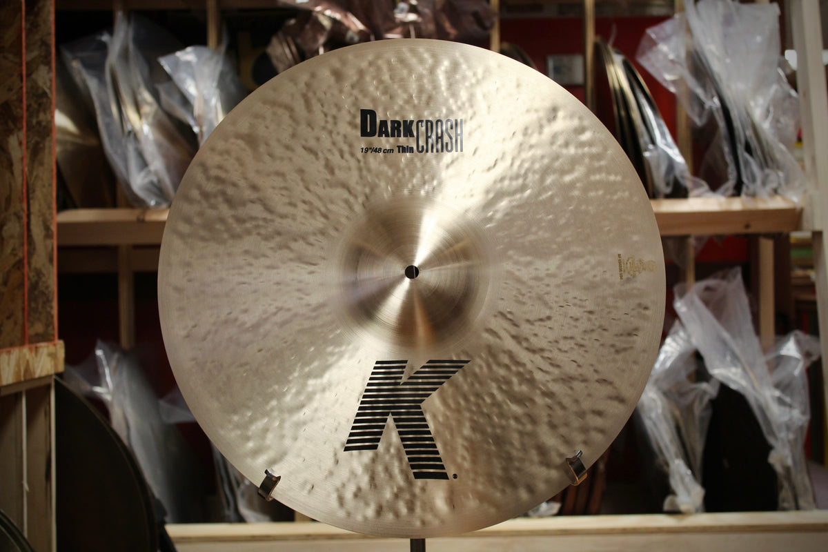 Zildjian 19" K Dark Crash Thin 1636g