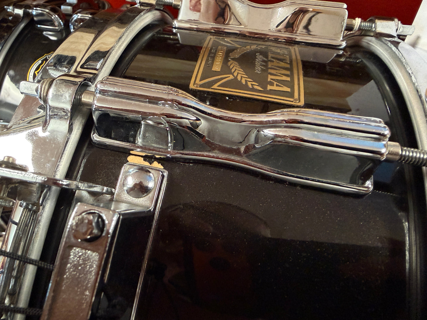 1980s Tama 6.5x14 Artstar Snare Drum in Metallic Black
